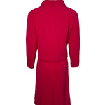 Emilio Pucci 1965 Hot Pink Braniff Stewardess Skirt Suit Uniform, back