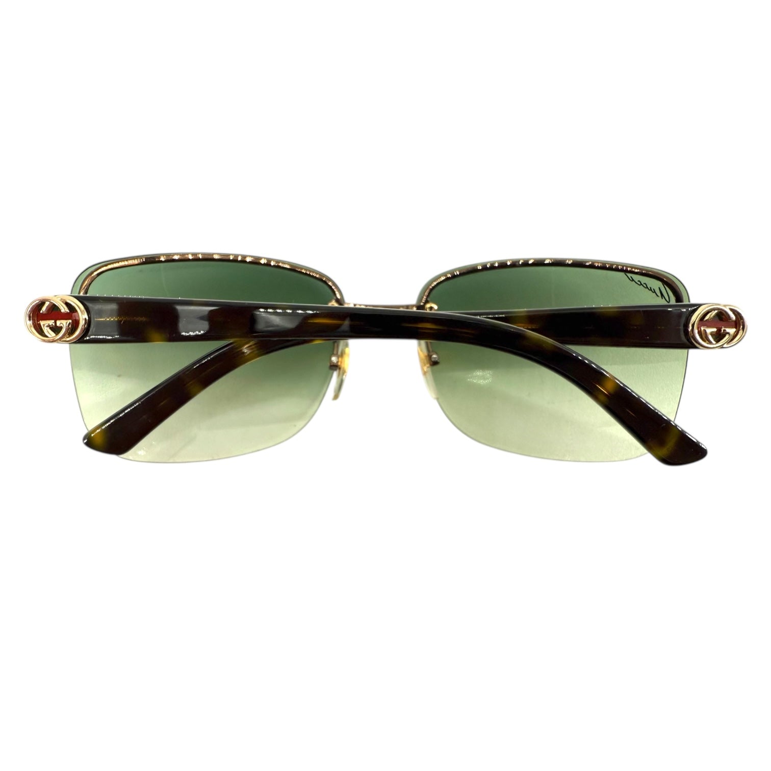 Tom Ford for Gucci 2000's Rimless Sunglasses, reverse