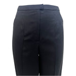 Chado Ralph Rucci S/S 2001 Charcoal Black Cashmere Pant Suit, pant front