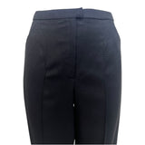 Chado Ralph Rucci S/S 2001 Charcoal Black Cashmere Pant Suit, pant front