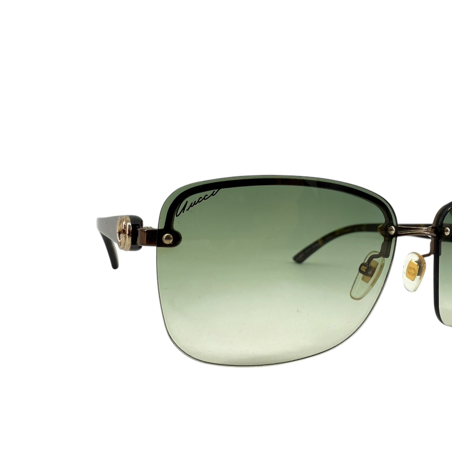 Tom Ford for Gucci 2000's Rimless Sunglasses, detail