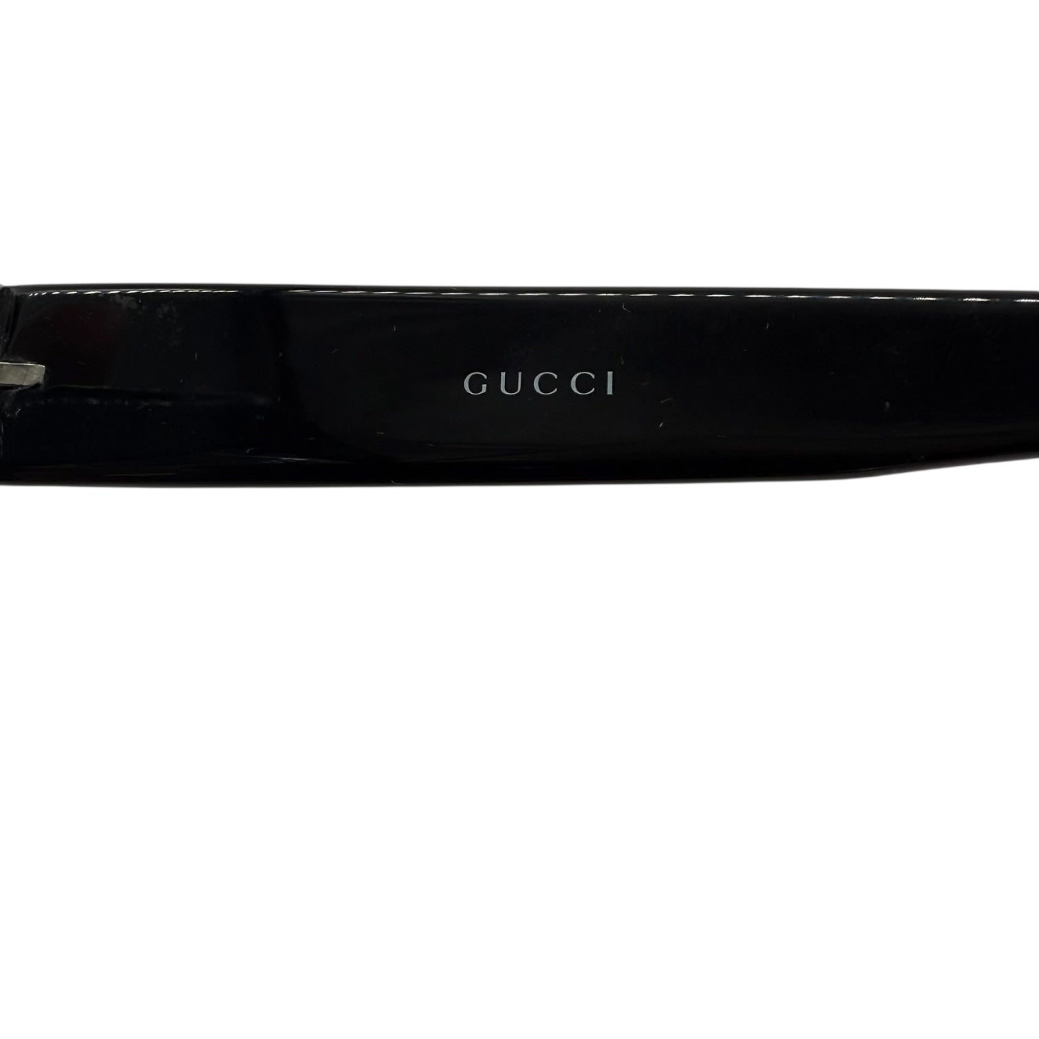Tom Ford for Gucci F/W 2004 Rimless Black Sunglasses, arm w/name