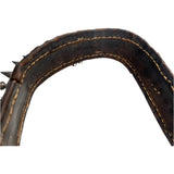 19th Century Teke Turkmen Silver and Carnelian Pendant Wedding Belt, inside