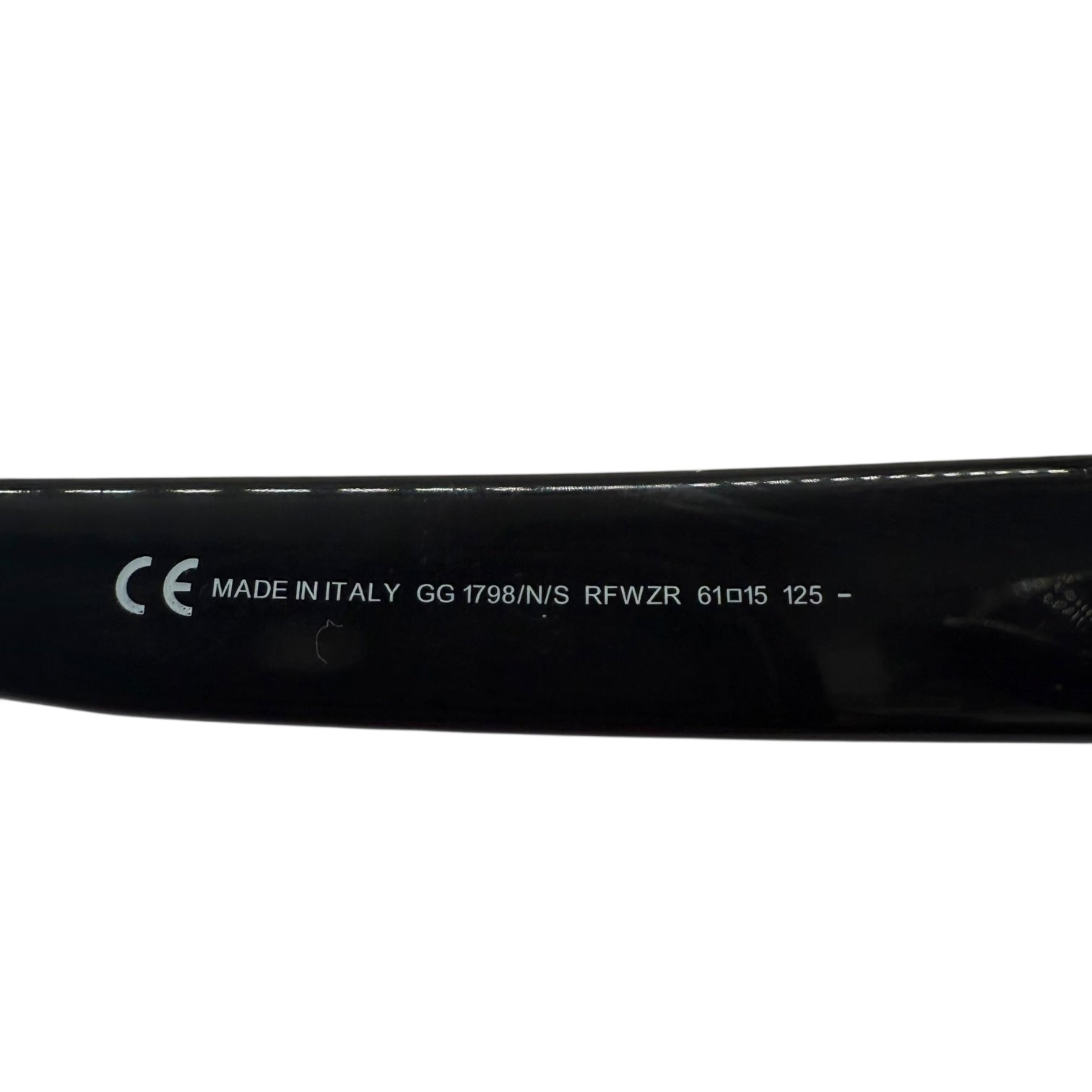 Tom Ford for Gucci F/W 2004 Rimless Black Sunglasses, info