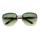 Tom Ford for Gucci 2000's Rimless Sunglasses, closed