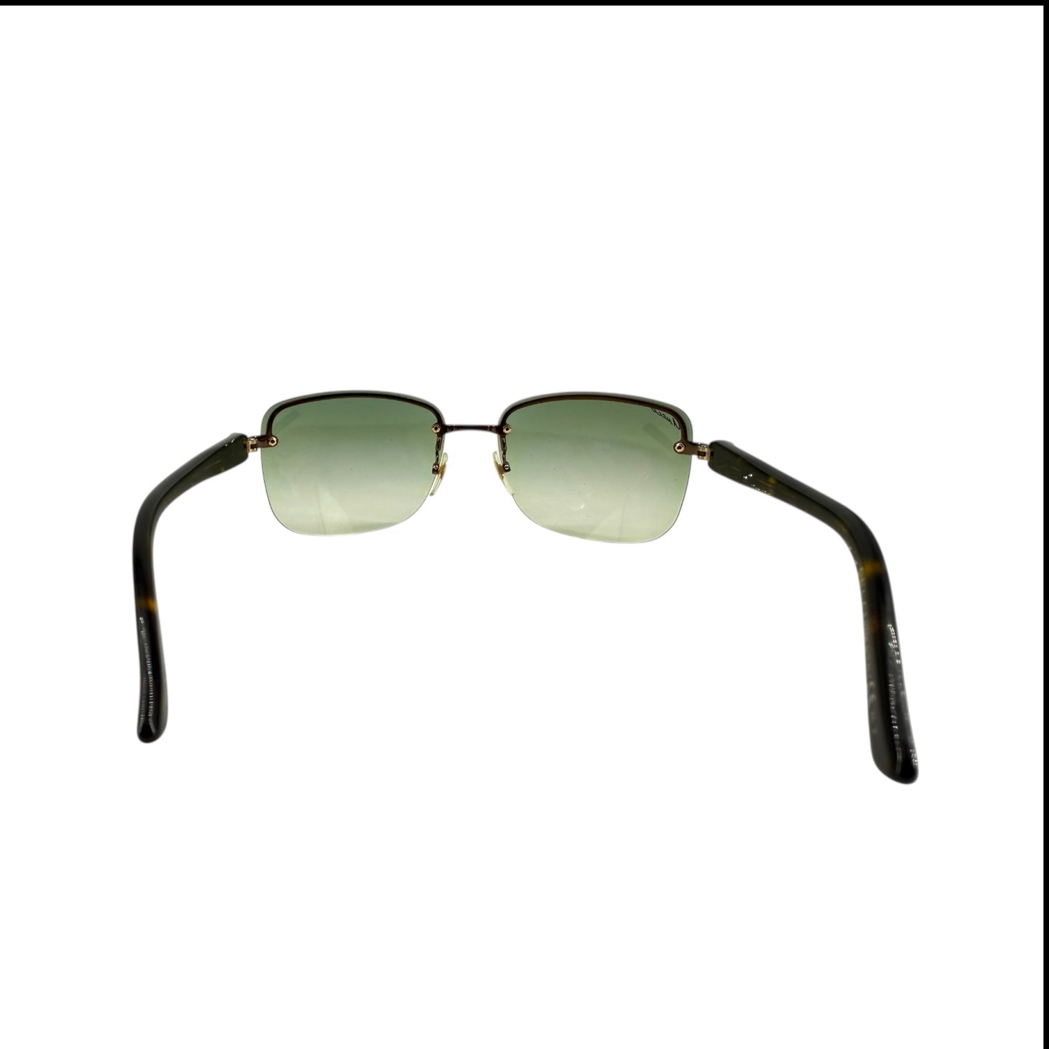 Tom Ford for Gucci 2000's Rimless Sunglasses, open