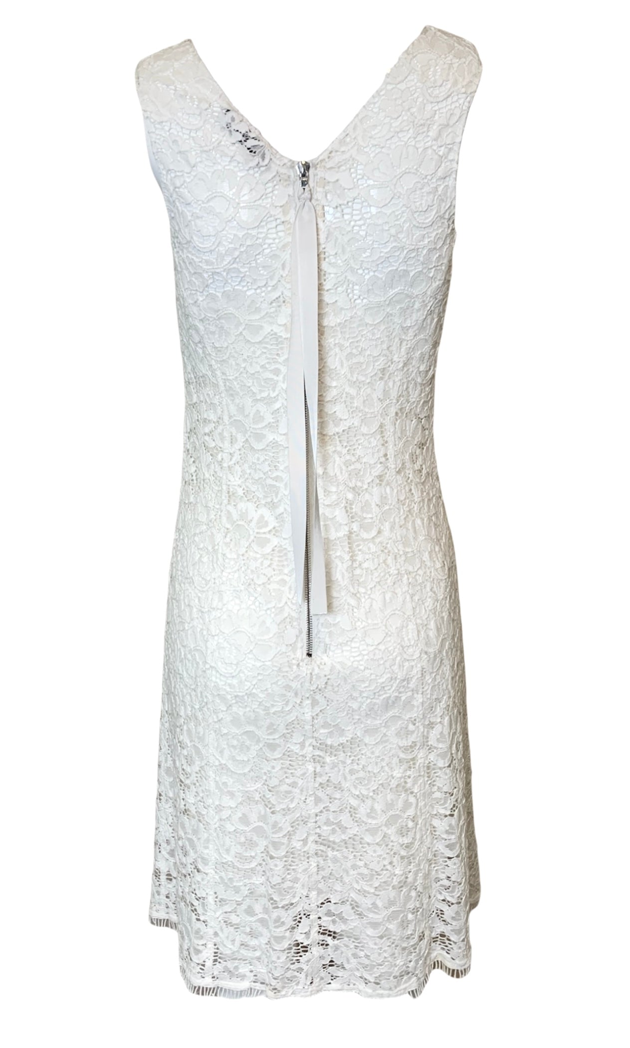 2000s Nina Ricci White Lace Mini Dress THE WAY WE WORE 2000s Nina Ricci White Lace Mini Dress THE WAY WE WORE