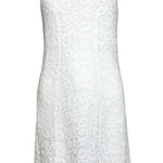 2000s Nina Ricci White Lace Mini Dress