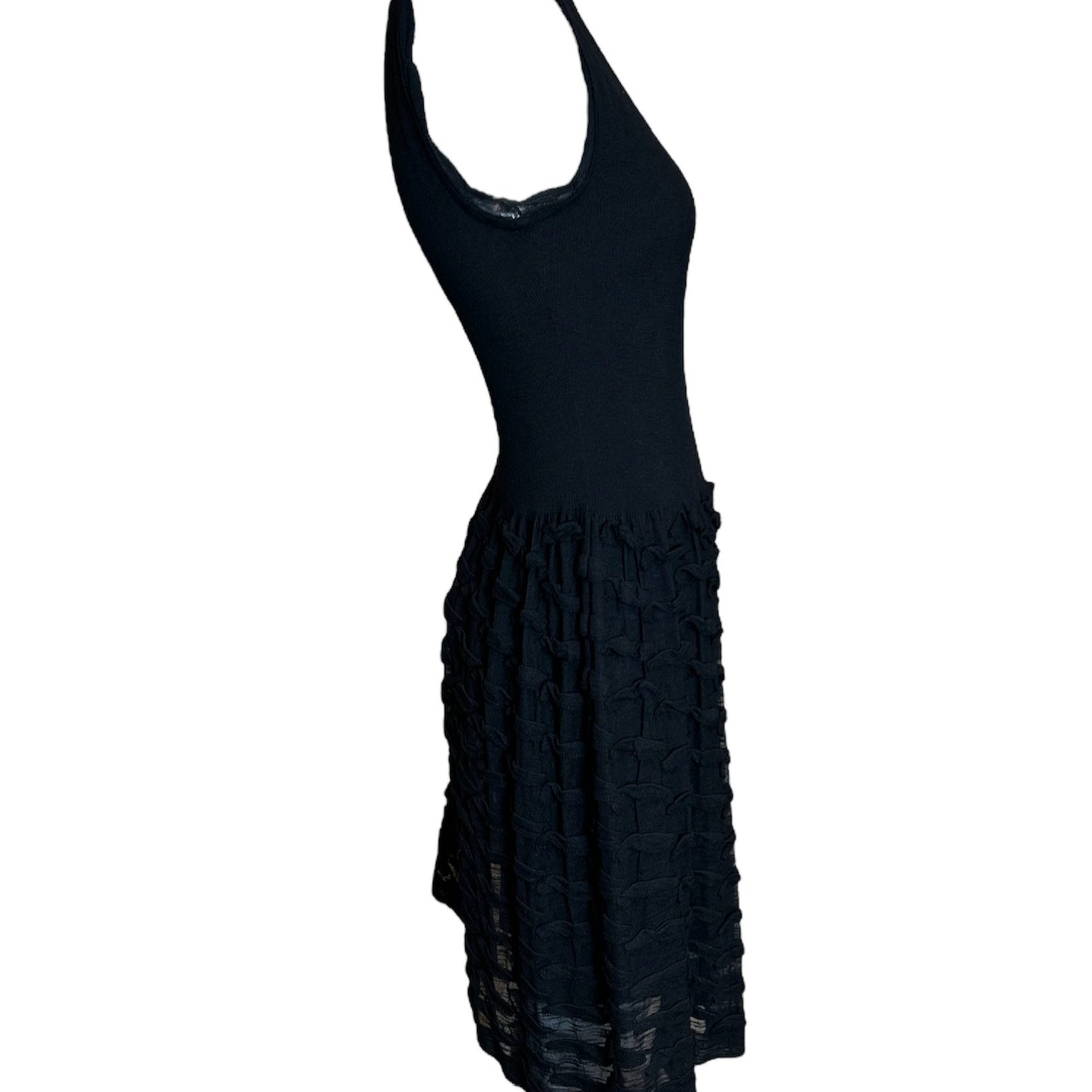 CHANEL Lightweight Ruffle Skirt Midi-Dress SIDE PHOTO 2 OF 5