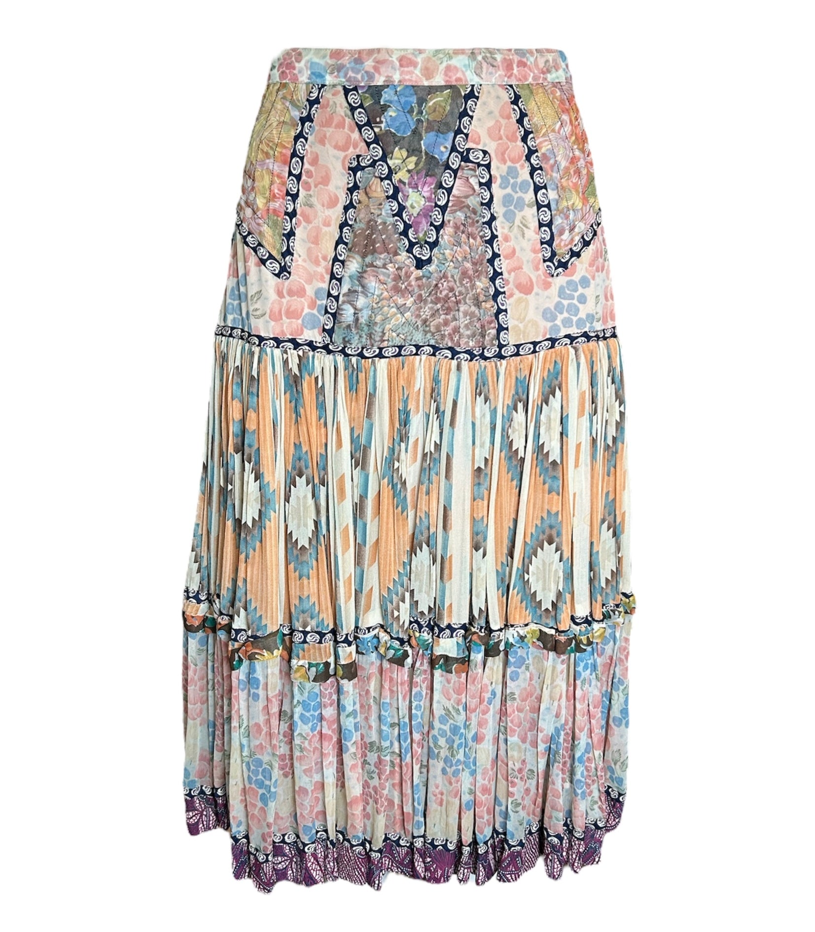 Koos van den Akker Iconic Multi-Print Pieced Ensemble SKIRT ALONE PHOTO 4 OF 6