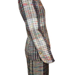 Emanuel Ungaro Parallele Rainbow Thread Suit Ensemble SIDE PHOTO 3 OF 7