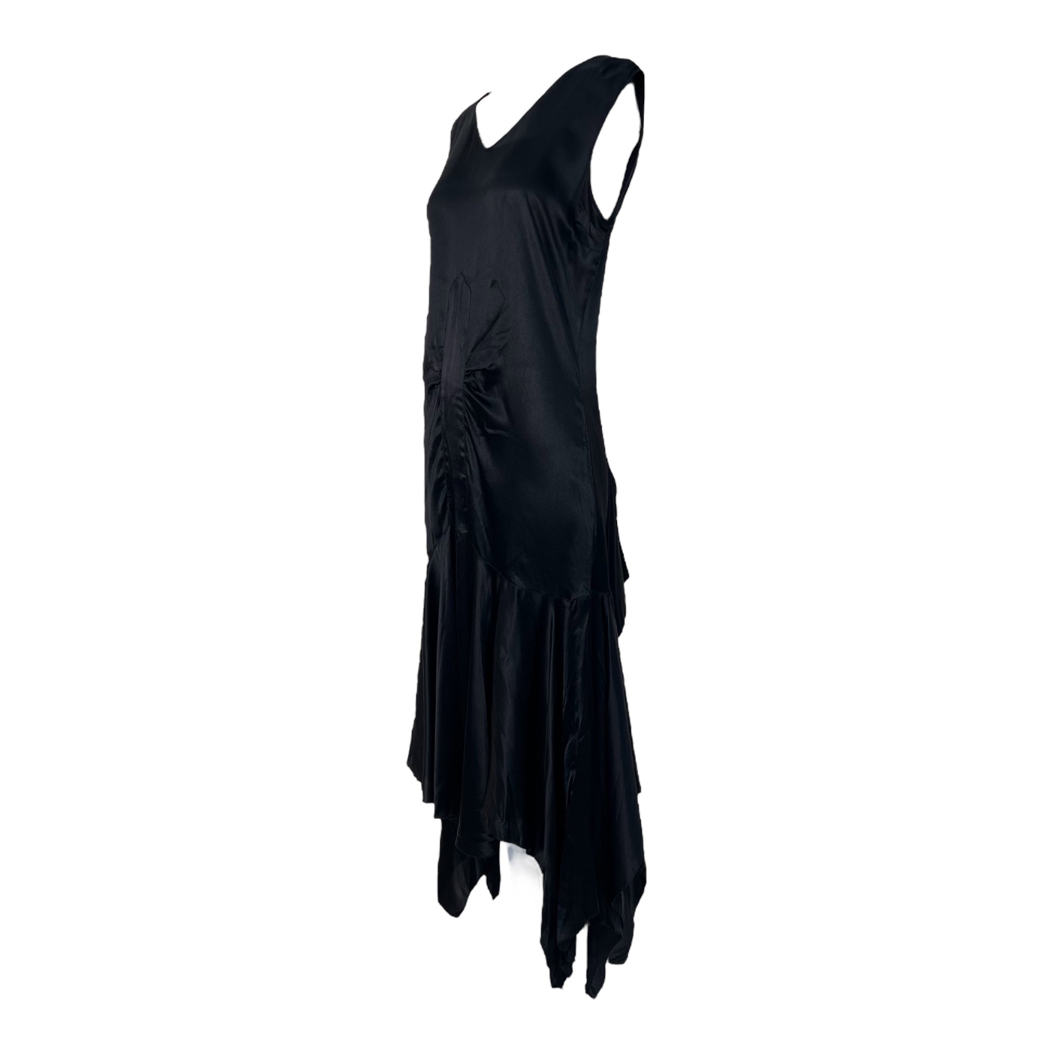 evening dress 1920 BABEYOND Women's Flapper 1920s V-Neck Gown Sequin Beaded Maxi Dress for Wedding Black Gold 2cm differs due to manual measurement 1920s Vintage Flapper V Neck