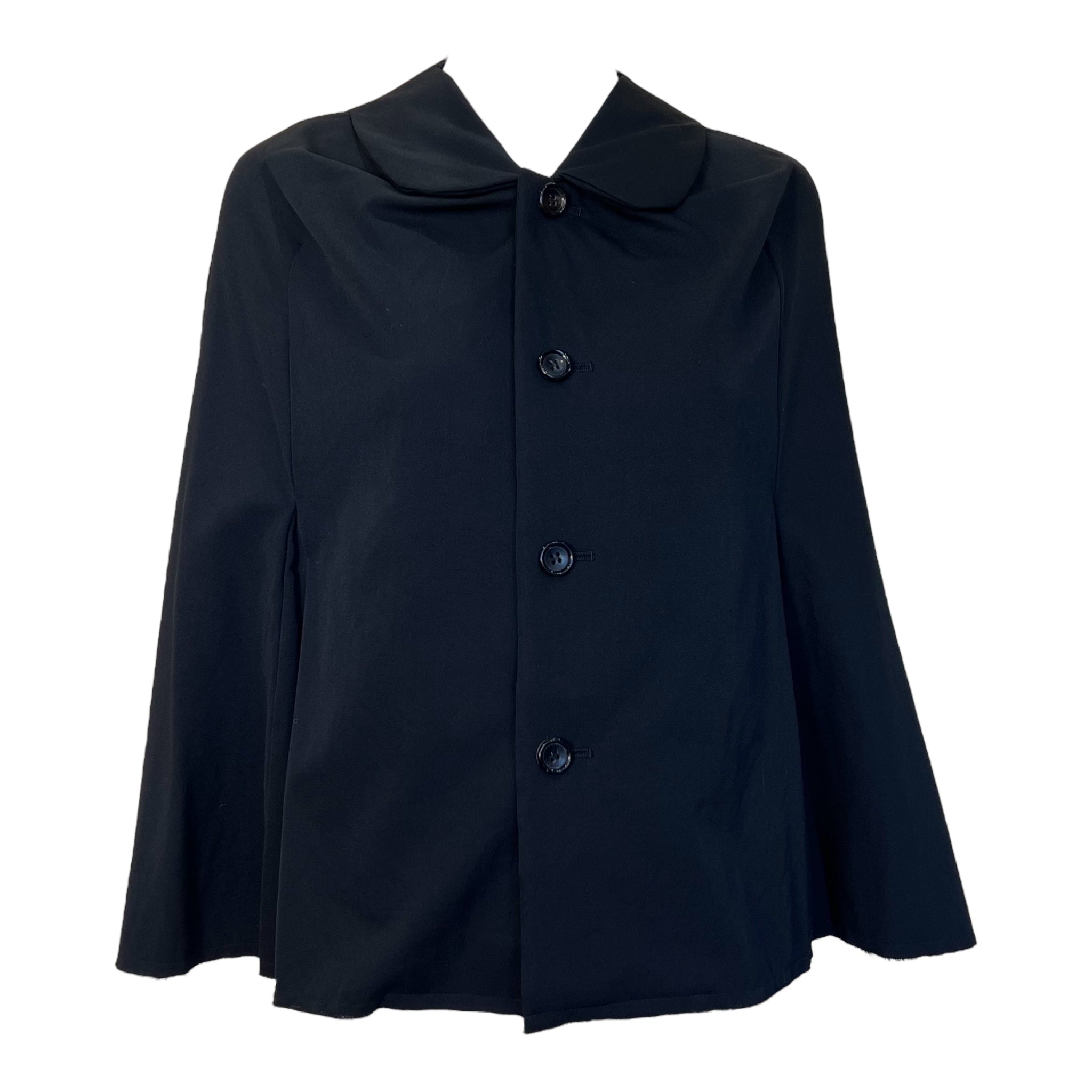 Comme des Garçons Tricot Black Cape Sleeve Jacket