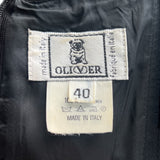 Oliver by Valentino 1990's Black Midi Ball Gown with Panels, label