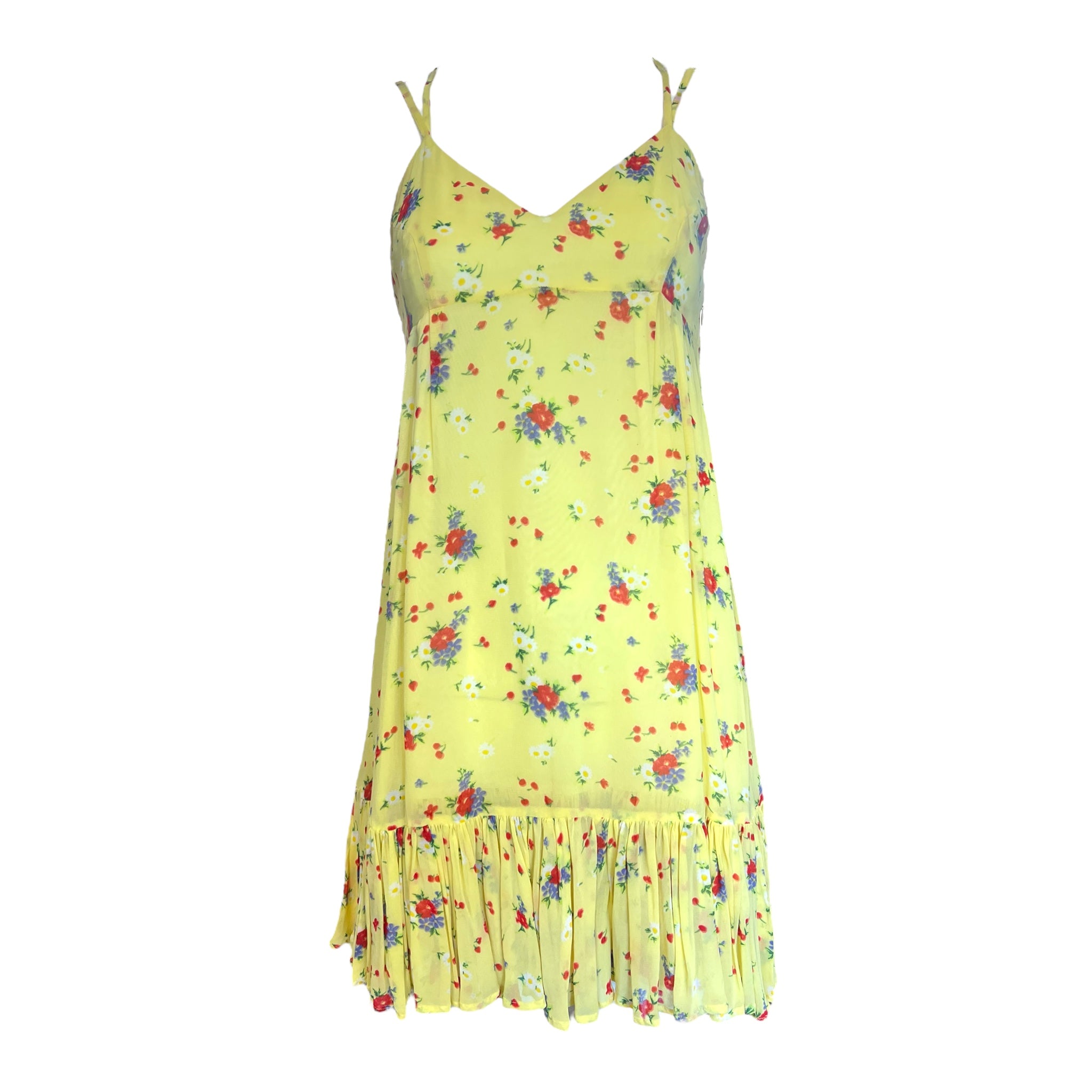 Oliver by Valentino Ditsy Yellow Floral Sundress