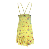 Oliver by Valentino Ditsy Yellow Floral Sundress, skirt