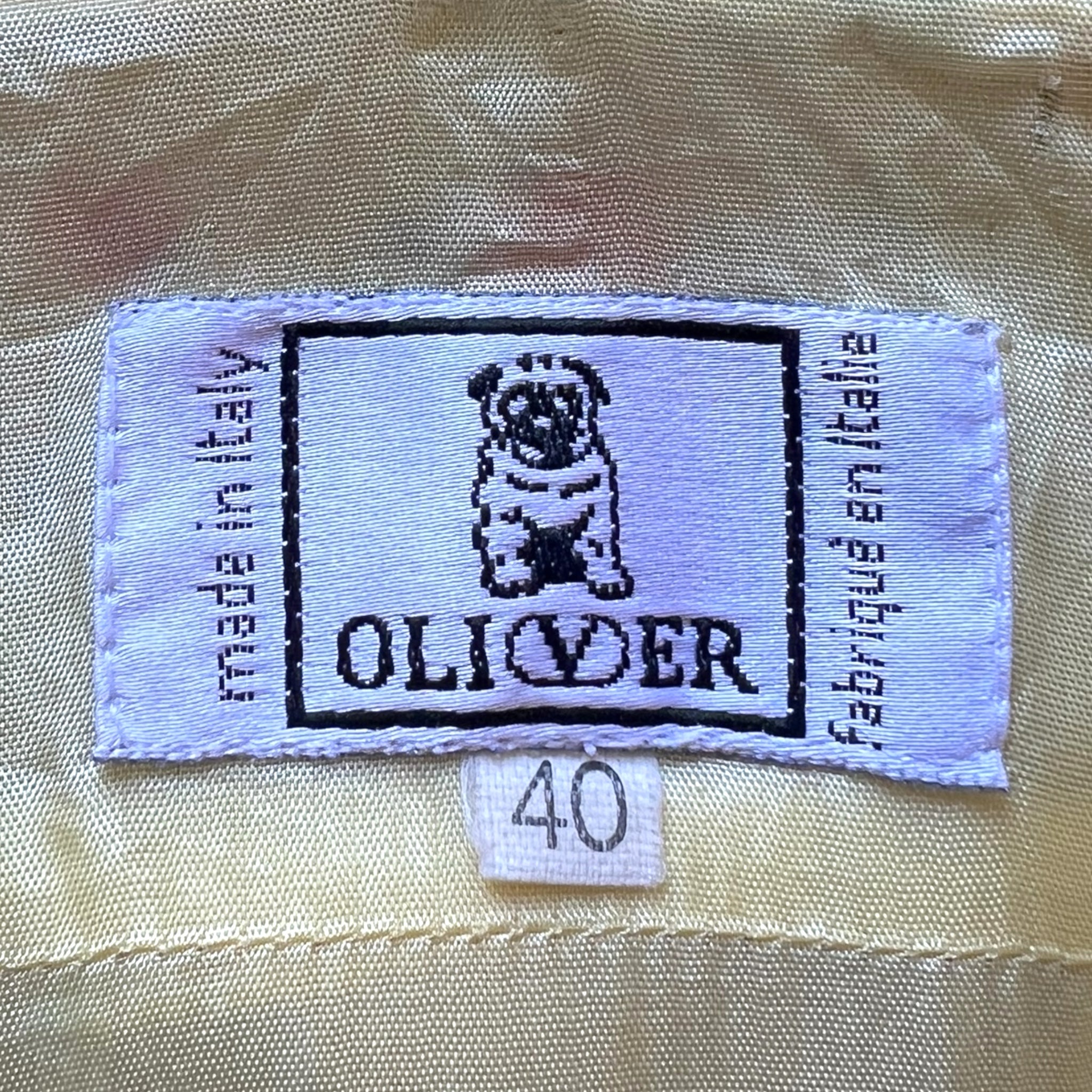 Oliver by Valentino Ditsy Yellow Floral Sundress, label