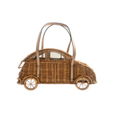 Kate Spade Vita Riva Wicker VW Bug Car Basket Bag, NWT