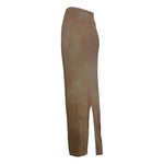 People Of The Labyrinths Y2KMoss Over Dyed Shirt and Skirt Two Piece Ensemble, NWT , back side skirt