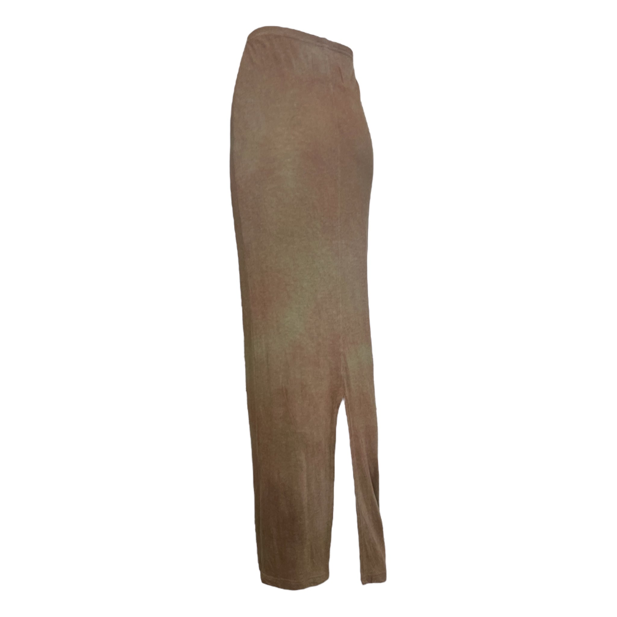 People Of The Labyrinths Y2KMoss Over Dyed Shirt and Skirt Two Piece Ensemble, NWT , back side skirt