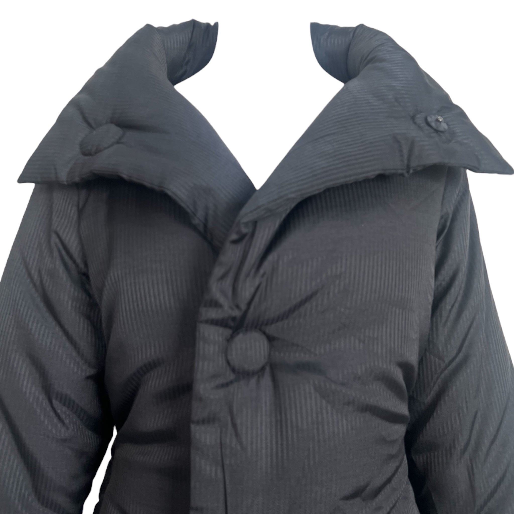 Ann Demeulemeester 1990's Black Puffer Jacket, top