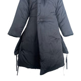 Ann Demeulemeester 1990's Black Puffer Jacket, bottom