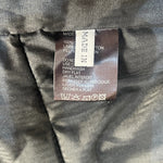 Ann Demeulemeester 1990's Black Puffer Jacket, tag