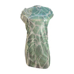 Roberto Cavalli Animal Printed Sequin Mini Dress