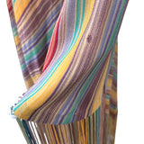 Missoni S/S 1997 Striped Fringed 3 Piece Knit Rayon Ensemble, professional woven 2