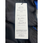 LIBERTINE Repurposed 1960s Blue Jacquard Cocktail Dress, price tag