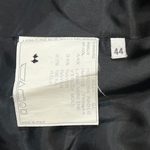 McQueen A/W 2000 "Eshu" Collection Black Zip Front Peplum Jacket, tag 2