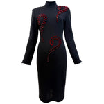 RARE Patrick Kelly 1980s Question Mark Dress