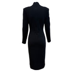 RARE Patrick Kelly 1980s Question Mark Dress, back