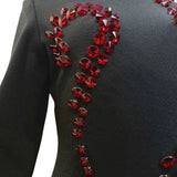 RARE Patrick Kelly 1980s Question Mark Dress, detail