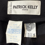 RARE Patrick Kelly 1980s Question Mark Dress, label