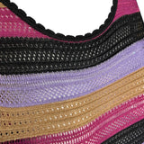 Cavalli Striped and Animal Knit Lurex Maxi Dress, detail 3