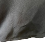 Geoffrey Beene Late 1970's Black Jersey Halter Neck Evening Gown, hole