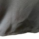 Geoffrey Beene Late 1970's Black Jersey Halter Neck Evening Gown, hole