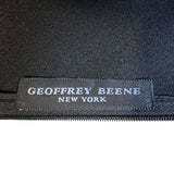 Geoffrey Beene Late 1970's Black Jersey Halter Neck Evening Gown, label