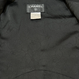 Chanel S/S 2007 Black Wool Double-Breasted Military Style Jacket, lining