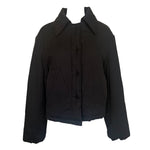 Margiela MM6 Black Quilted Cotton Jacket