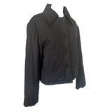 Margiela MM6 Black Quilted Cotton Jacket, side