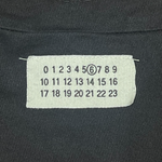 Margiela MM6 Black Quilted Cotton Jacket, label