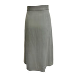 Lilli Ann Late 1940's Slate Grey Wool Skirt Suit, skirt 2