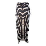 Roberto Cavalli S/S 2007 Animal Print Silk Kaftan