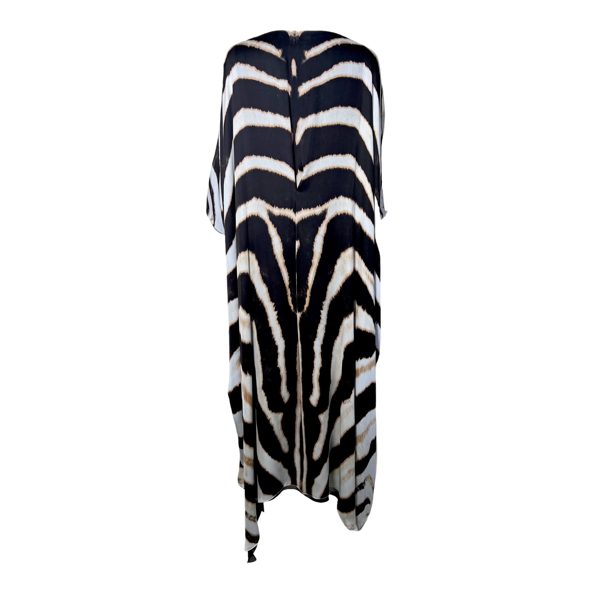 Roberto Cavalli S/S 2007 Animal Print Silk Kaftan, back