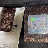 Roberto Cavalli S/S 2007 Animal Print Silk Kaftan, tag