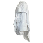 Alaïa S/S 1984 Reissue White Terrycloth Coat or Robe, side 2