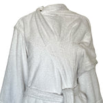 Alaïa S/S 1984 Reissue White Terrycloth Coat or Robe, front top