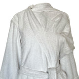 Alaïa S/S 1984 Reissue White Terrycloth Coat or Robe, front top